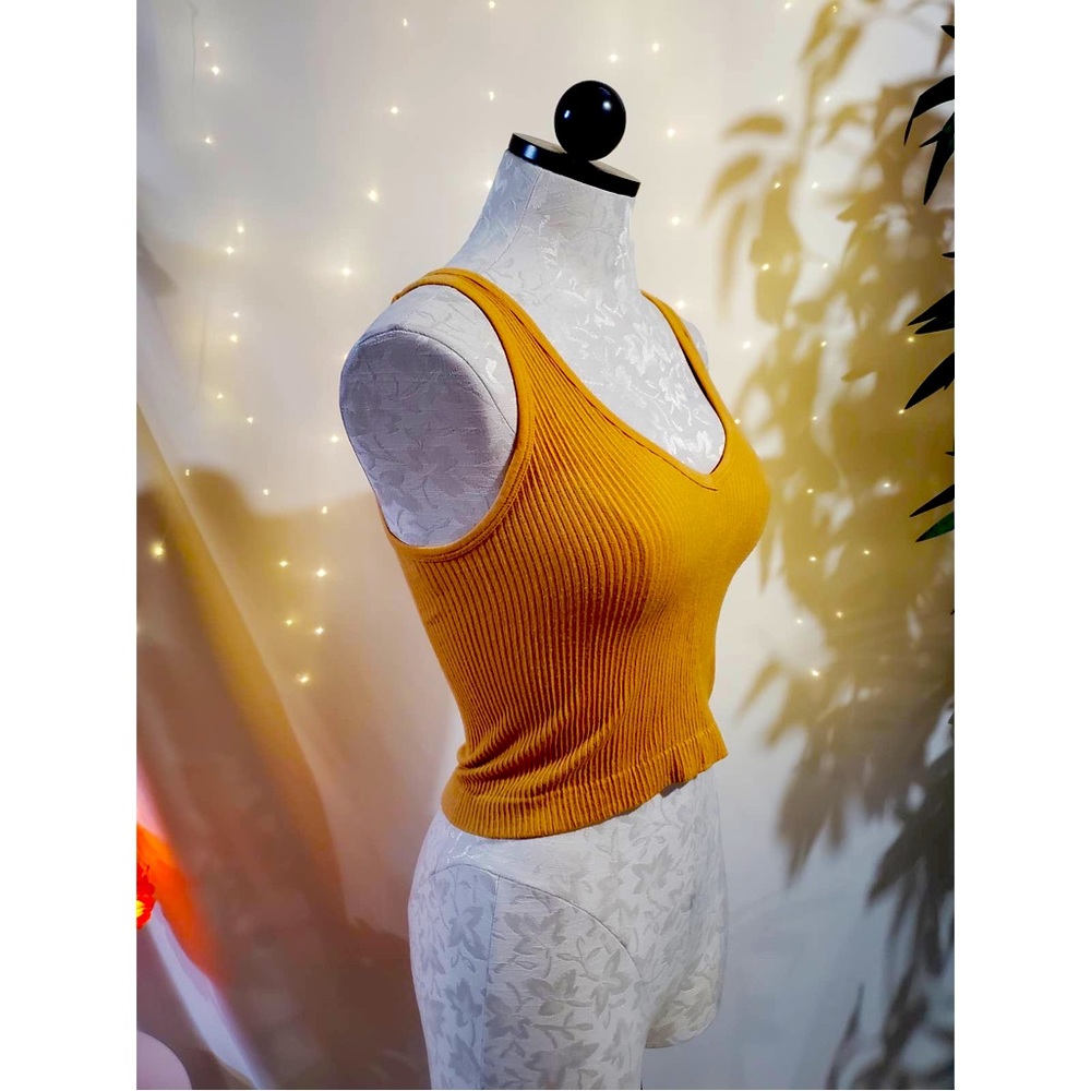 Out From Under UO Drew Seamless Ribbed Bra Tank Top Womens Sz Medium